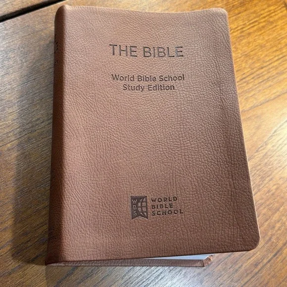 The Bible NASB World Bible School Study Edition WBS Christianity Religious Jesus