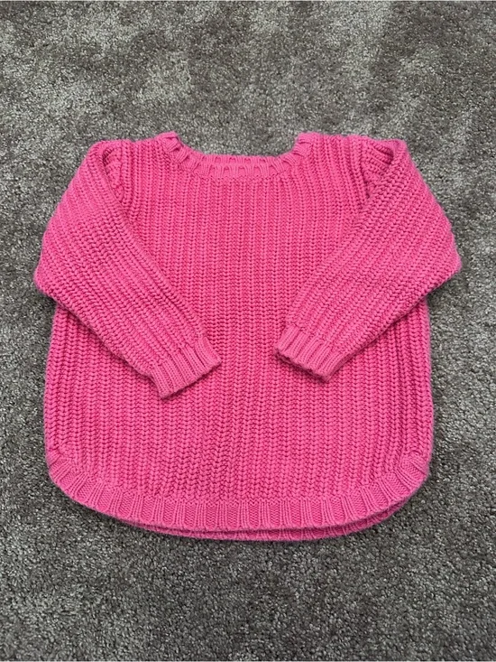 Old Navy Pink Shaker Sweater Size 3T