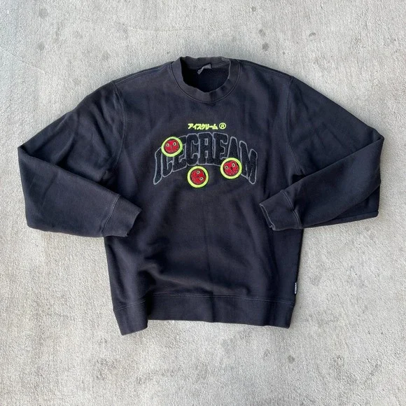 Ice Cream End Game Crew‎ Black Size Xl Mens
