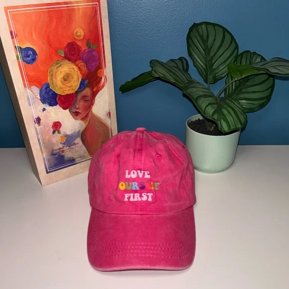 WOMENS LOVE YOURSELF FIRST CAP