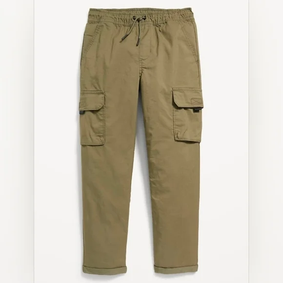 Old Navy Kids Olive Cargo Joggers