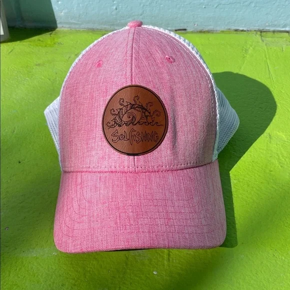 Sol Fishing 🎣 Pink Trucker Hat
