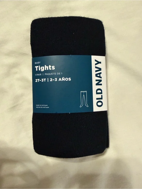 Old Navy Baby Tights- Black
