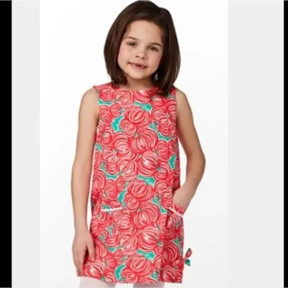 Lilly Pulitzer Punkin Chuckin Dress Size 4