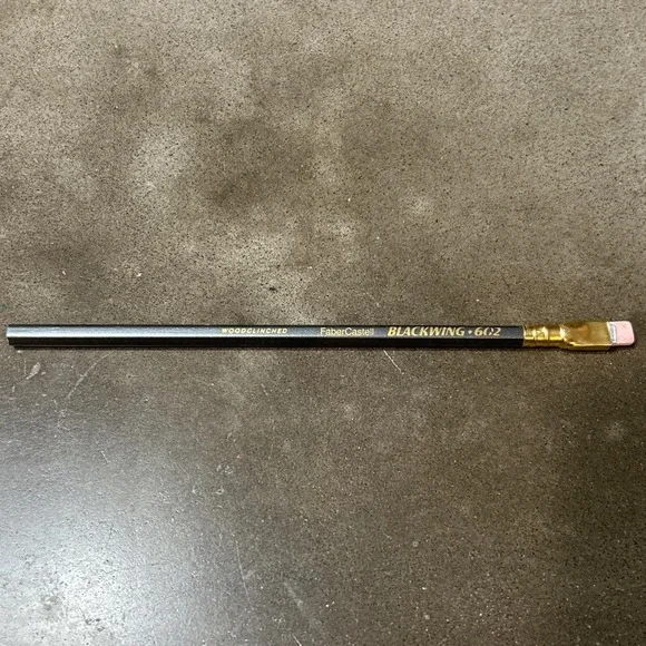 VTG FaberCastell Blackwing 602 Pencil (Qty 1) Brand New Unsharpened c. 1988-1994