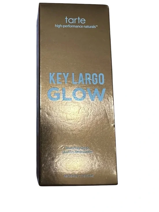 tarte Key Largo Glow Illuminating Bronzer - Metallic Gold Packaging