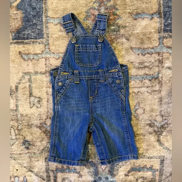 Old Navy Classic Blue Overalls for Baby