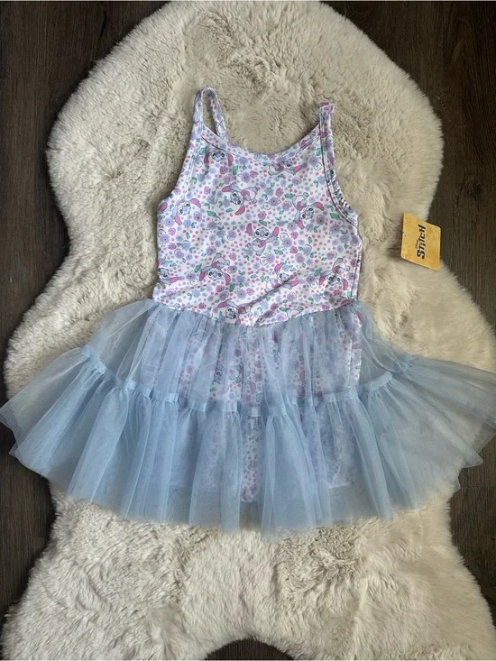 Kids Stitch Tulle Romper