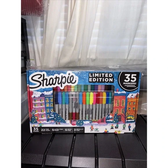 Sharpie Limited Edition‎ Pack 35 Colors- BRAND NEW IN SEALED BOX