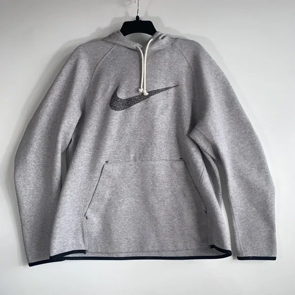 Nike Men's Pullover Hoodie‎ Size Large Gray