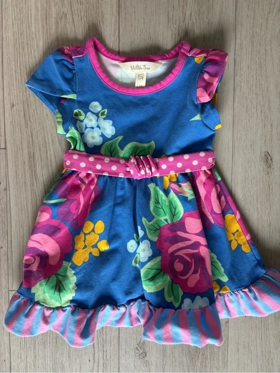 Matilda Jane Bring Your Roses Dress 3-6 months