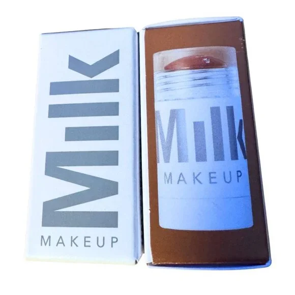 2xMilk Makeup Matte Cream Bronzer & Contour Stick BAKED .19oz Full Sz