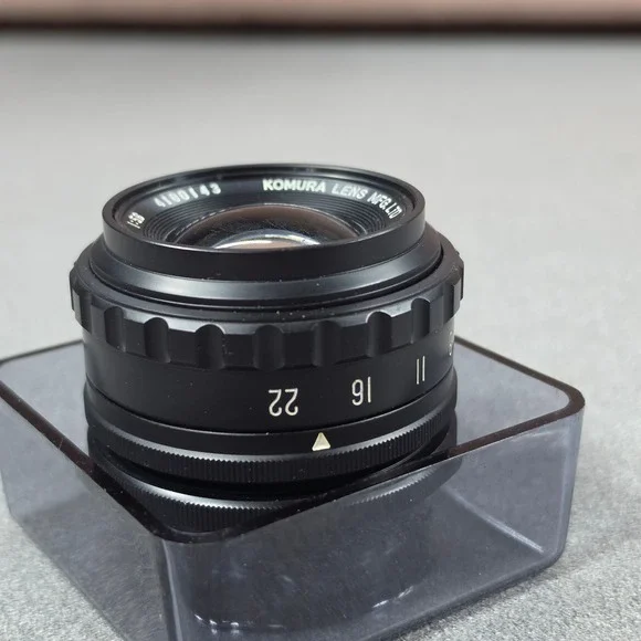 Komura Komuranon-E Lens Unisex 135mm Black Excellent f/5.6 Enlarging Lens Japan