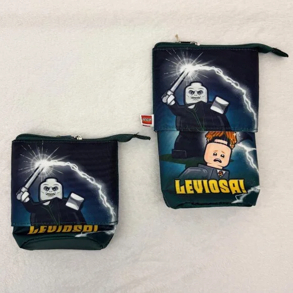 LEGO Harry Potter Pop Up Pencil Case Voldemort Leviosa Expandible Zippered