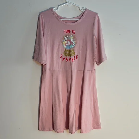Disney Pink Raglan Sleeve Sundress