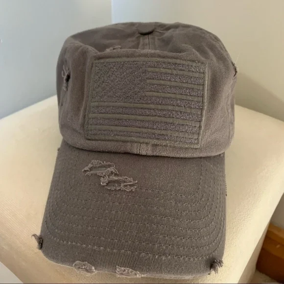 American flag baseball hat