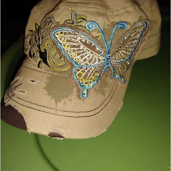 Rhinestone hat