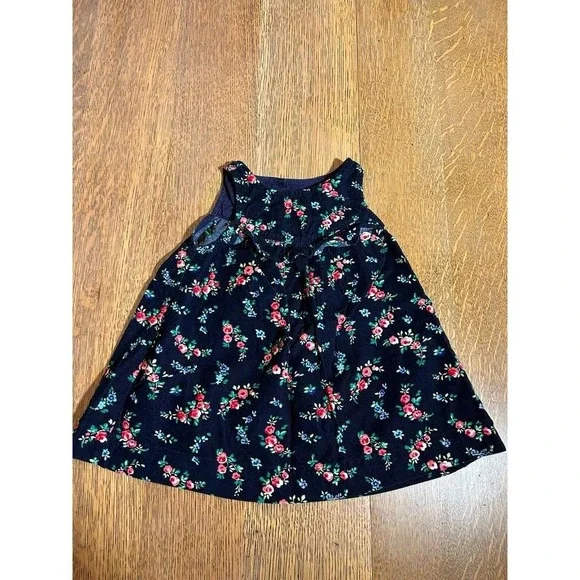 Baby Gap Baby Girls' Floral Corduroy Dress –‎ Size 18–24 Months