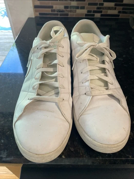 Nike Court Royale Triple White Men’s Size 13 Good Condition No Box