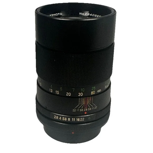 Vintage Vivitar 135mm f/2.8‎ Auto Telephoto Lens Minolta, Canon, Nikon…w/case