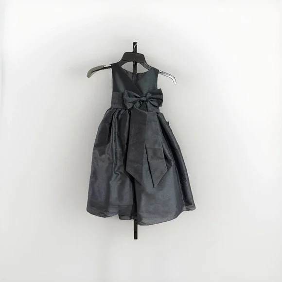 Sweet Kid's MADE IN USA party dress girls designer BLACK sz 4 BRAND NEW C47
