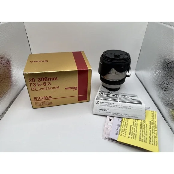 Sigma‎ DL Aspherical IF 28-300mm f/3.5-6.3 DL IF ASP Lens For Minolta