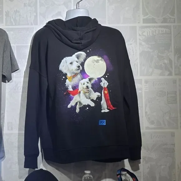NYCC 2025 Comic Con Exclusive DC Comics Kyrpto Super Dog Hoodie XXL Unisex - NEW