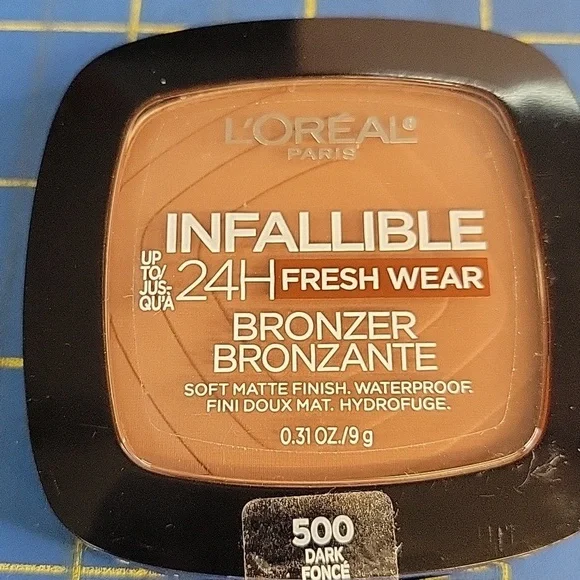 L'Oreal Infallible 24H Fresh Wear Bronzer - 500 Dark New