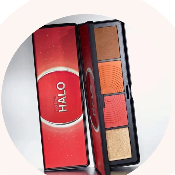 SMASHBOX “HALO” Sculpt & Glow Face Palette - CORAL SATURATION