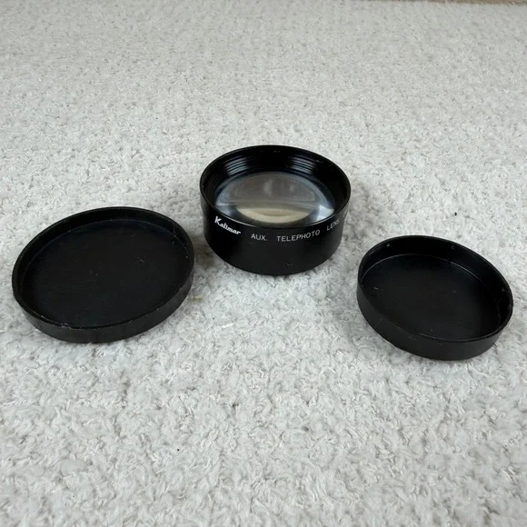 Kalimar AUX TELEPHOTO LENS 2M AF35M‎ II Made in Japan with Caps