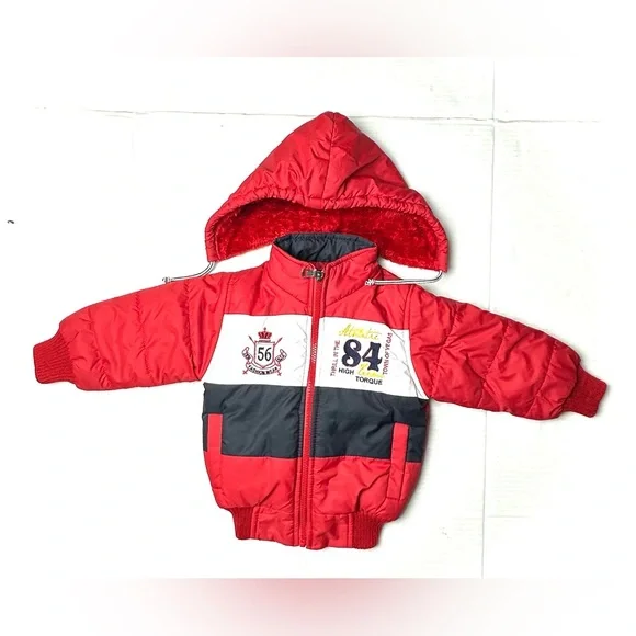 Pro Junior Originals Italian Concept Kids Toddler Baby Boy Size 4T Jacket Puffer