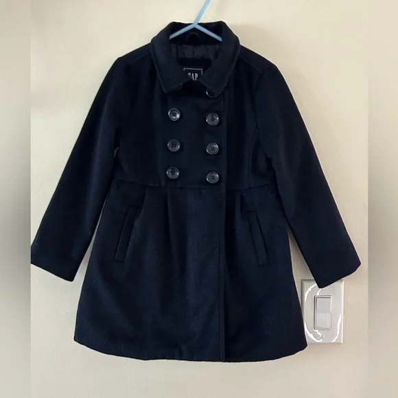 Gap Kids-{Size XS}-Kids Wool Peacoat