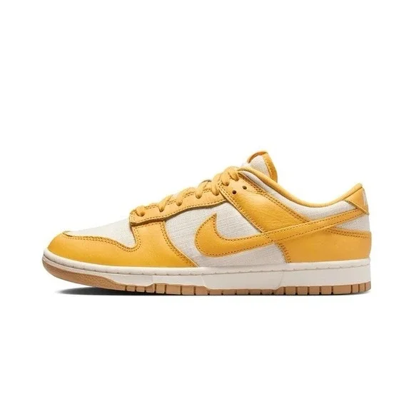Nike - Dunk Low 'University Gold Soft Yellow' Shoes - New W/Out Box - Sz 11
