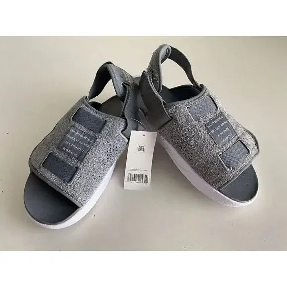 NIKE‎ AIR JORDAN LS Slides Winter Grey Men’s Sz 9 DJ9857-002 NEW