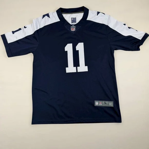 Nike Dallas Cowboys Micah Parsons 11 Jersey Mens Large Navy Blue NFL On Field‎