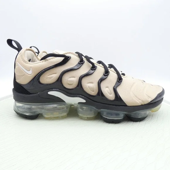 Nike Air VaporMax Plus Khaki Black White DX3720-200 Mens 11.5 Running Shoes