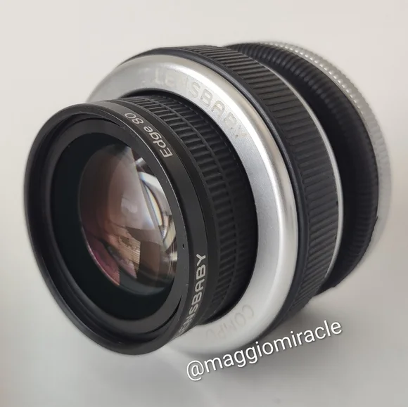 Lensbaby with edge 80 optic, Nikon F mount.