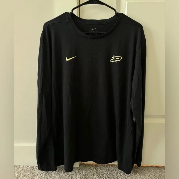 Purdue university Nike dri fit long sleeve