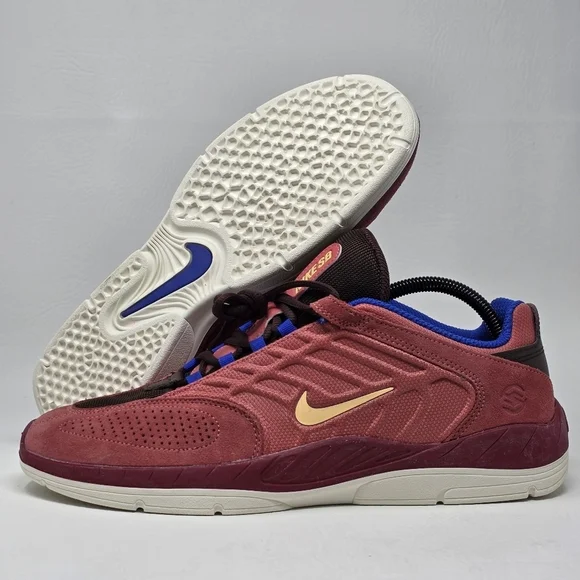 Nike‎ SB Vertebrae Skateboarding Shoes Men’s Size 11 Noble Red FZ4878-600 New