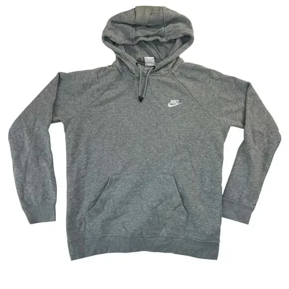 Nike Sportswear Club Fleece Pullover Hoodie Gray Men’s Large