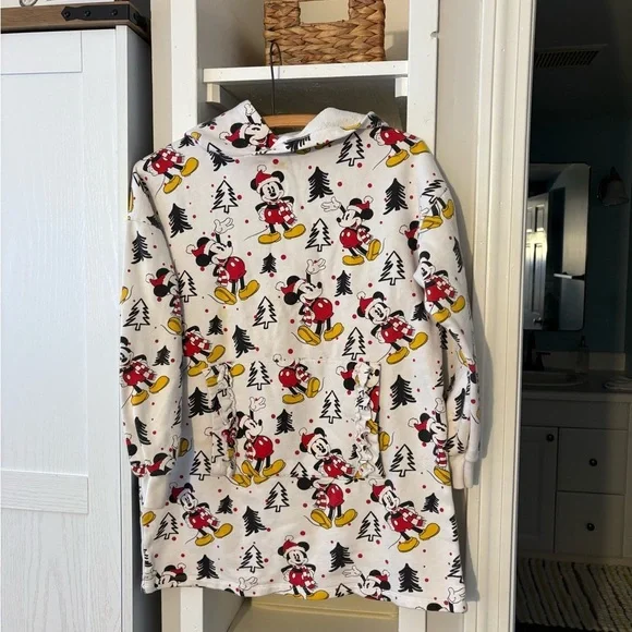 Zara Girls' White and Red Character Print Hoodie