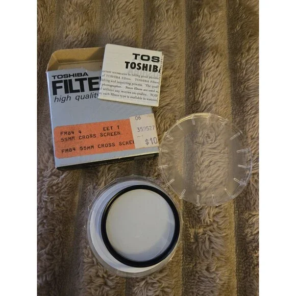 Toshiba 55mm CS Lens Filter Cross Screen 4 star