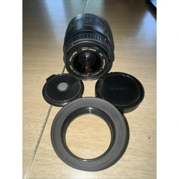 Quantaray Canon AF 28-90mm 1:3.5-5.6 Macro Aspherical MultiCoat Lens W/UV FILTER