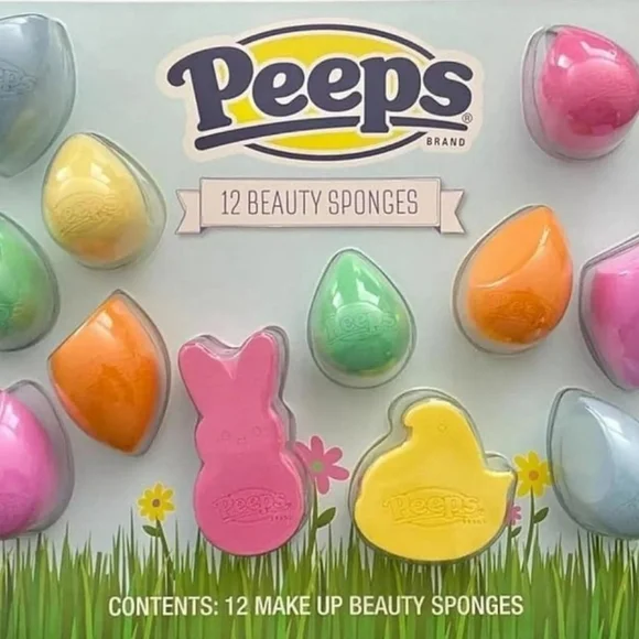 Peeps 12 Makeup Beauty Sponge Set