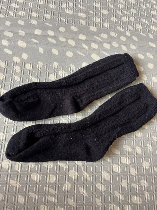 Black Crew Socks