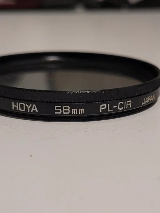 Hoya 58 mm PL-CIR (Circular Polarizer) filter