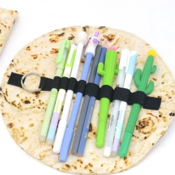Tortilla Themed Kids Pen Organizer