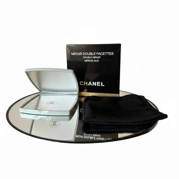 Chanel Miroir Double Facettes Mirror Duo in Color Seal NIB Highly Collectible