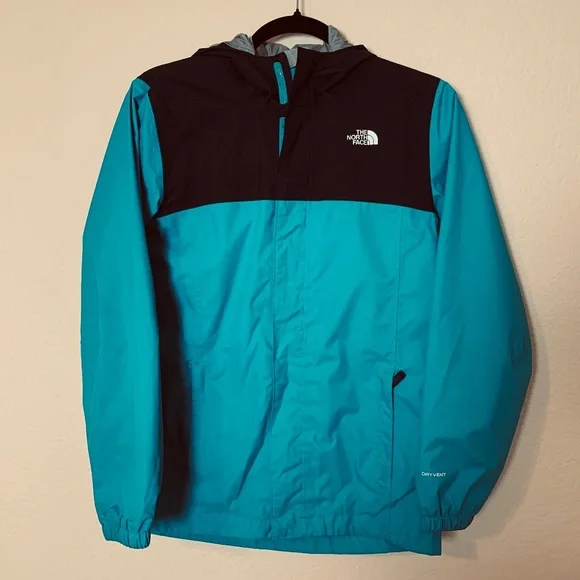 The North Face Boys Coat Large 14-16 Blue Winter School Outdoors Jacket Dry Vent