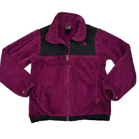 The North Face Purple Jacket sz M Soft Shell Jacket North Face Girls Jacket